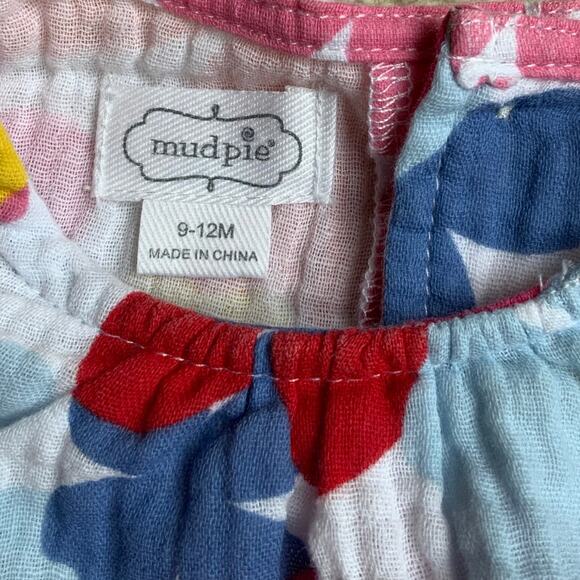 Mud Pie Flower outfit size 9-12 mo - Picture 2 of 3